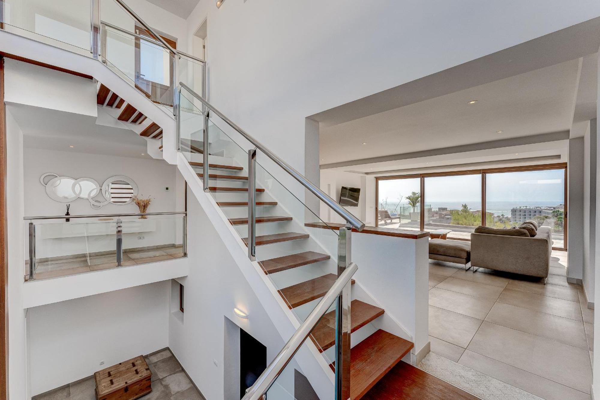 Fabulous Contemporary 5 Bedroom Villa With Private Heated Pool, Sleeps Max 13 Callao Salvaje Bagian luar foto
